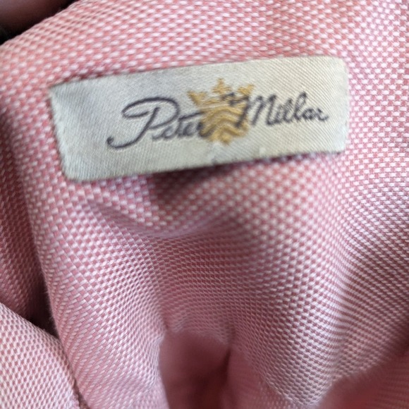 Peter Millar Button Front Shirt / Large - Picture 6 of 7